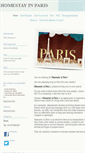 Mobile Screenshot of homestay-in-paris.com